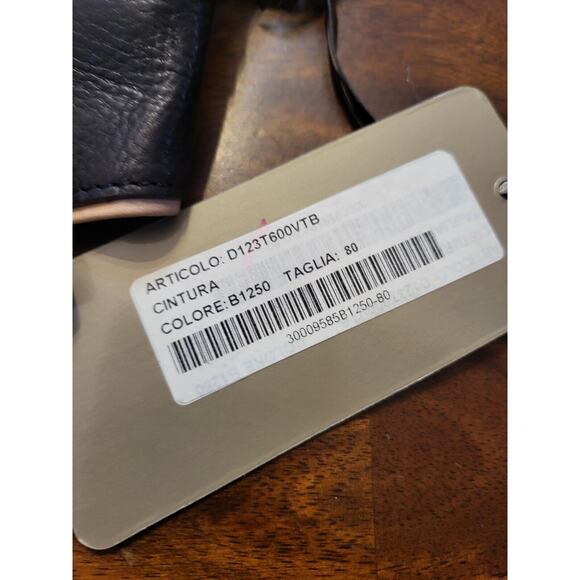 ermanno scervino Wide Genuine Leather Made In Italy Belt - Picture 2 of 6